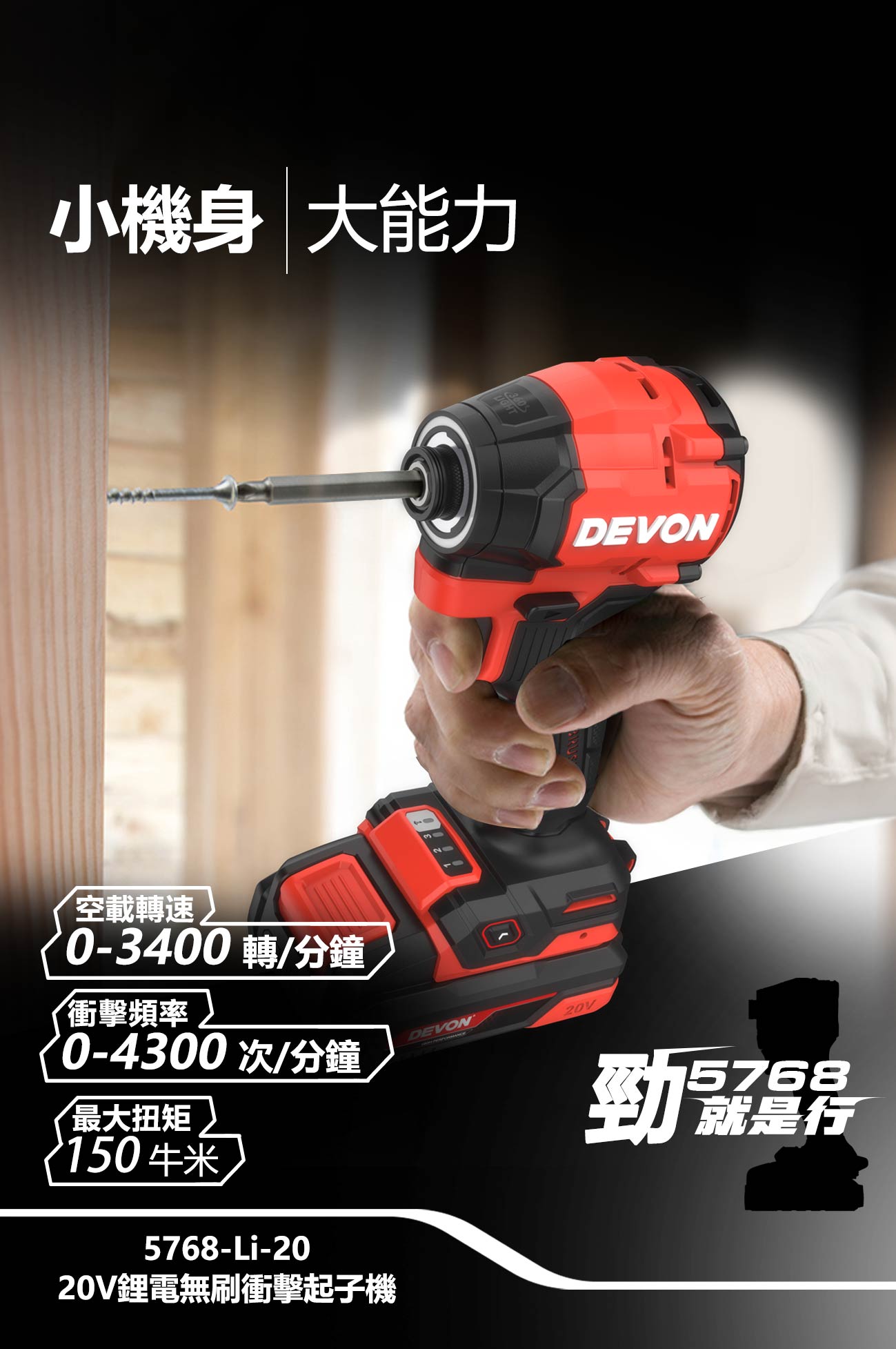 【DEVON大有】木工雙機組(5768+6603)
